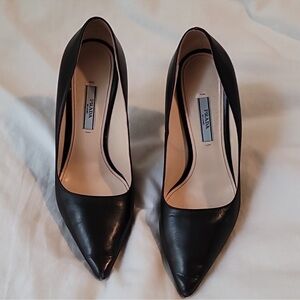 Prada Classic Black Women's Heels
